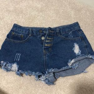jean shorts